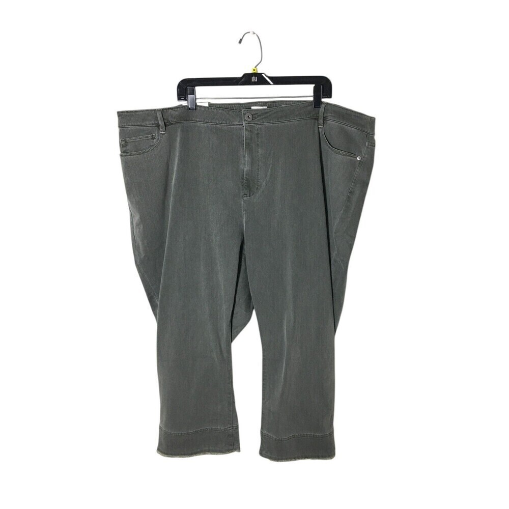 J Jill Denim Jeans Women's Size 28 W Gray Authentic Fit Cropped